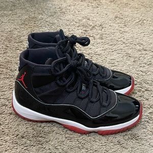 Jordan bred 11. Slightly used